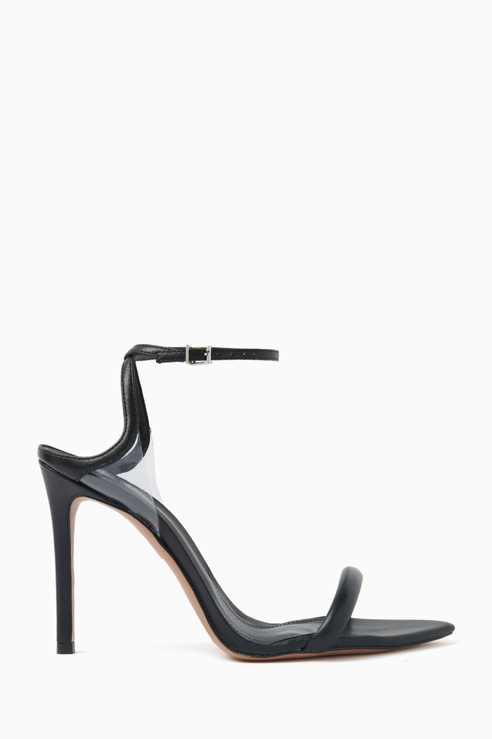 

Pryia 110 Sandals in Leather, Black