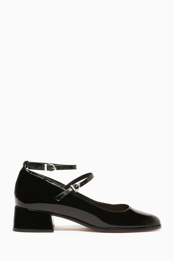 

Dorothy 40 Mary-Jane Pumps in Patent Leather, Black