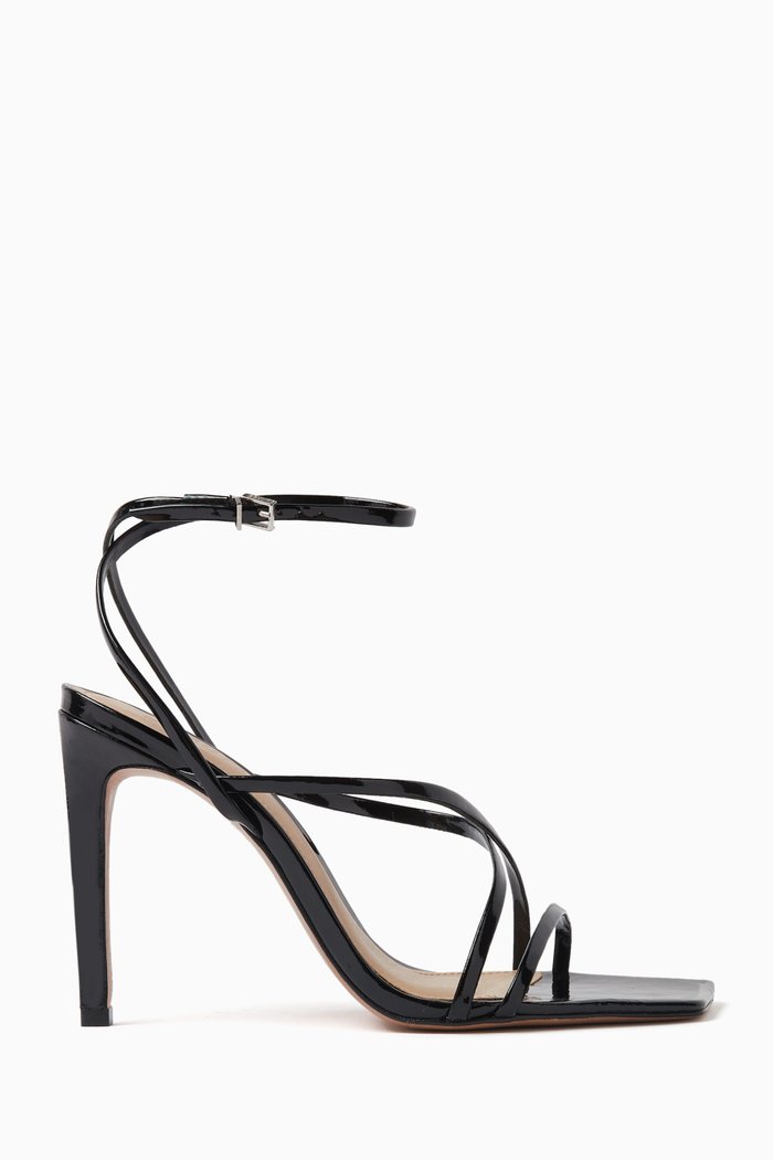 

Bari 108 Sandals in Patent Leather, Black