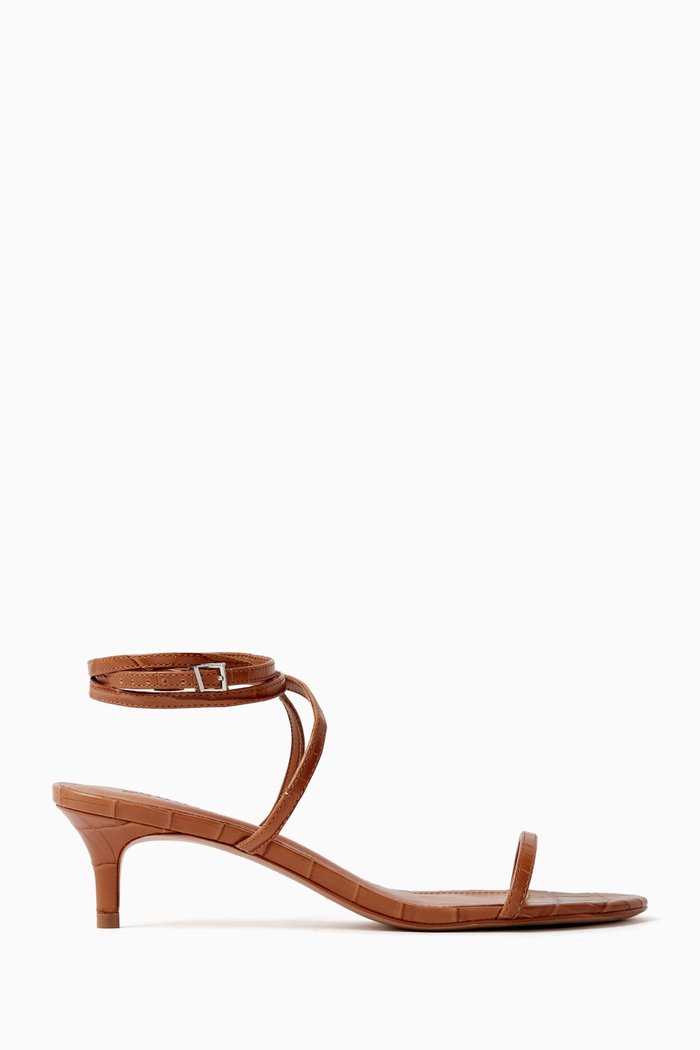 

Sherry 48 Sandals in Leather, Brown