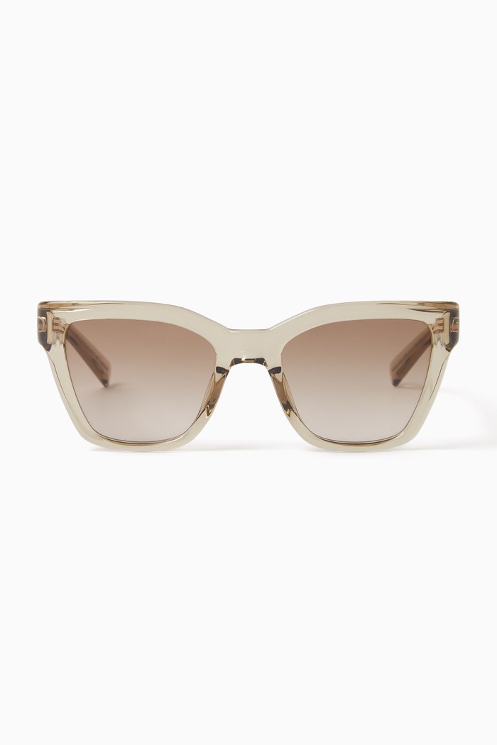 

Cat-eye Sunglasses in Acetate, Neutral