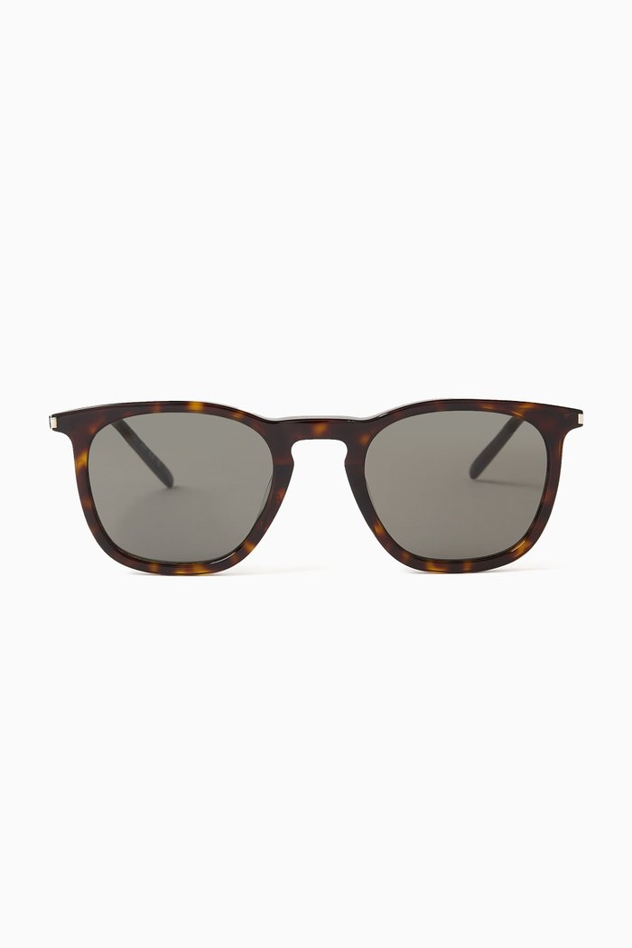 Panthos Sunglasses in Recycled Acetate, Brown