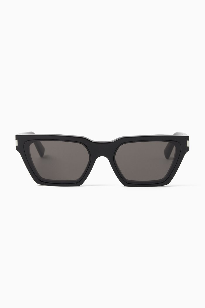 

New Wave Calista Sunglasses in Recycled Acetate, Black