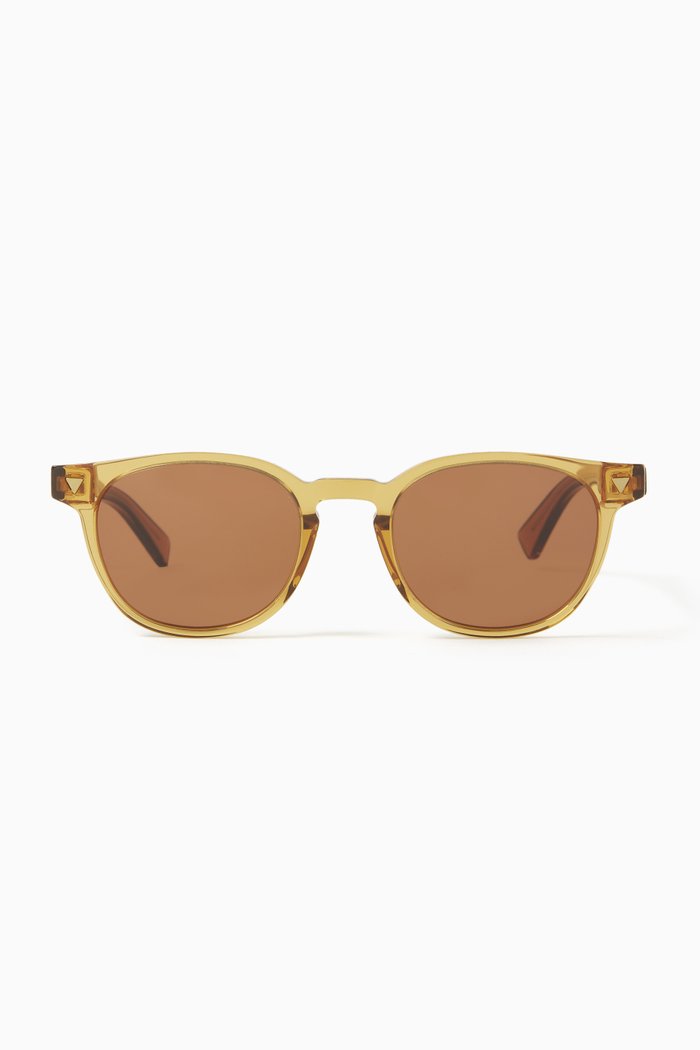 

Pathos Frame Sunglasses in Acetate, Yellow