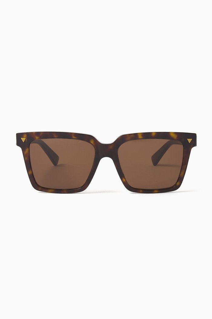 

Havana Square-rim in Recycled Acetate, Brown