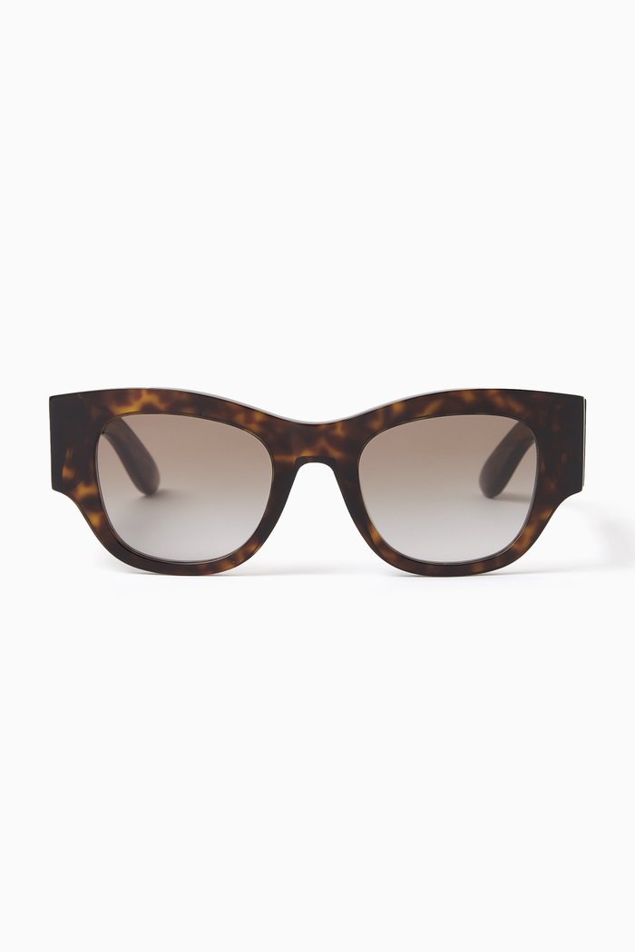 

Havana Sunglasses in Recycled Acetate, Brown