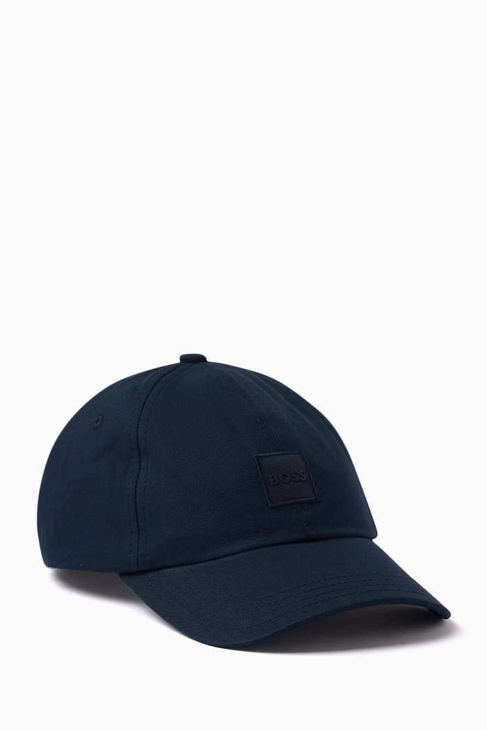 

Logo-patch Cap in Cotton, Blue