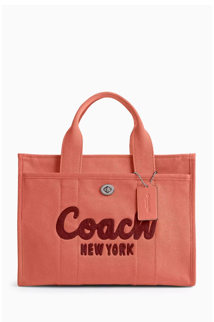 

Cargo Tote Bag in Canvas, Orange