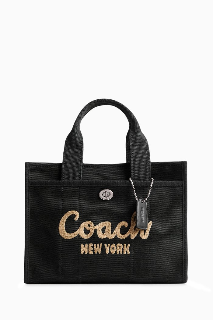 

Cargo 26 Tote Bag in Canvas, Black