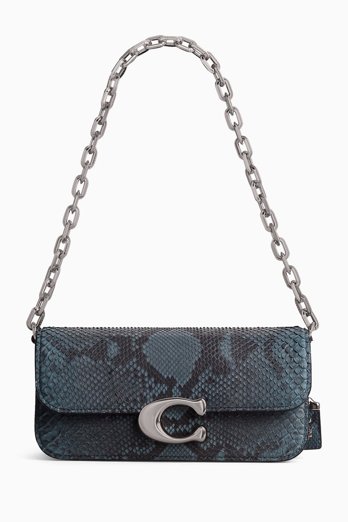 

Idol 23 Shoulder Bag in Python, Blue