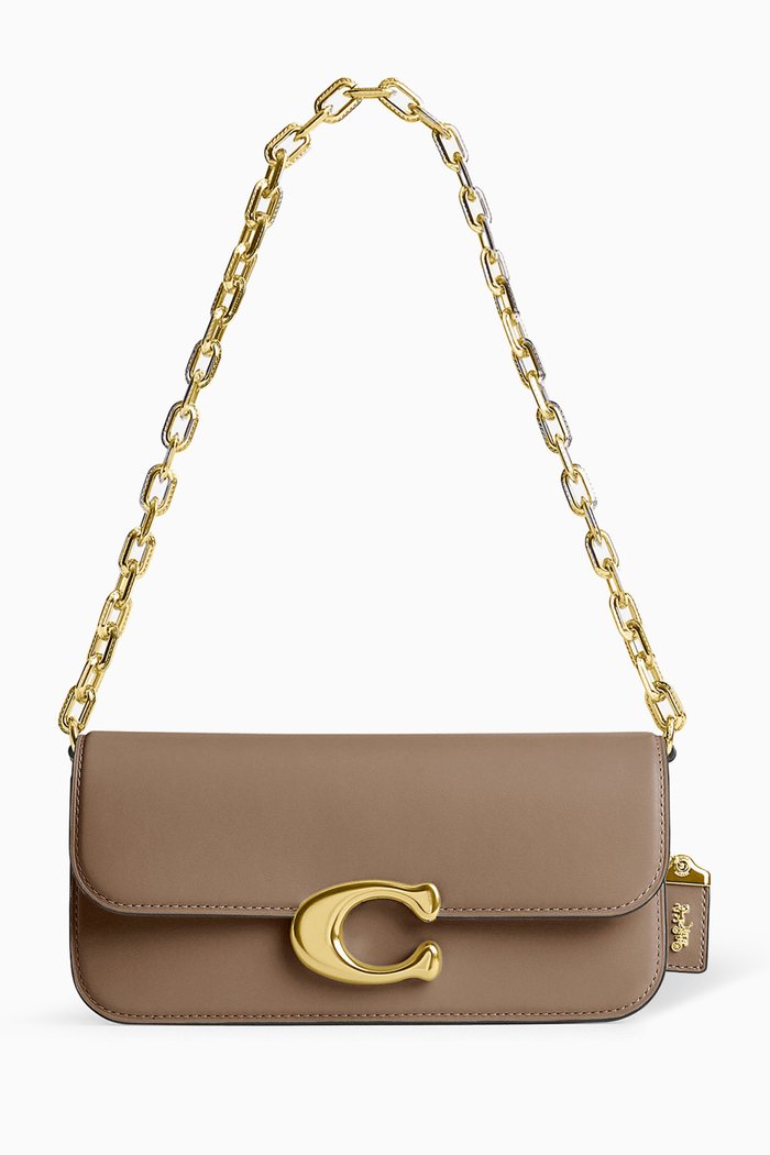 

Idol 23 Shoulder Bag in Leather, Brown