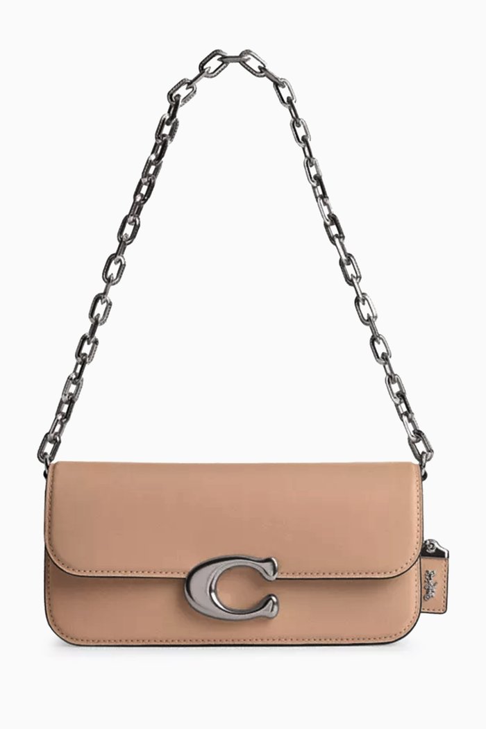 

Idol 23 Shoulder Bag in Leather, Pink