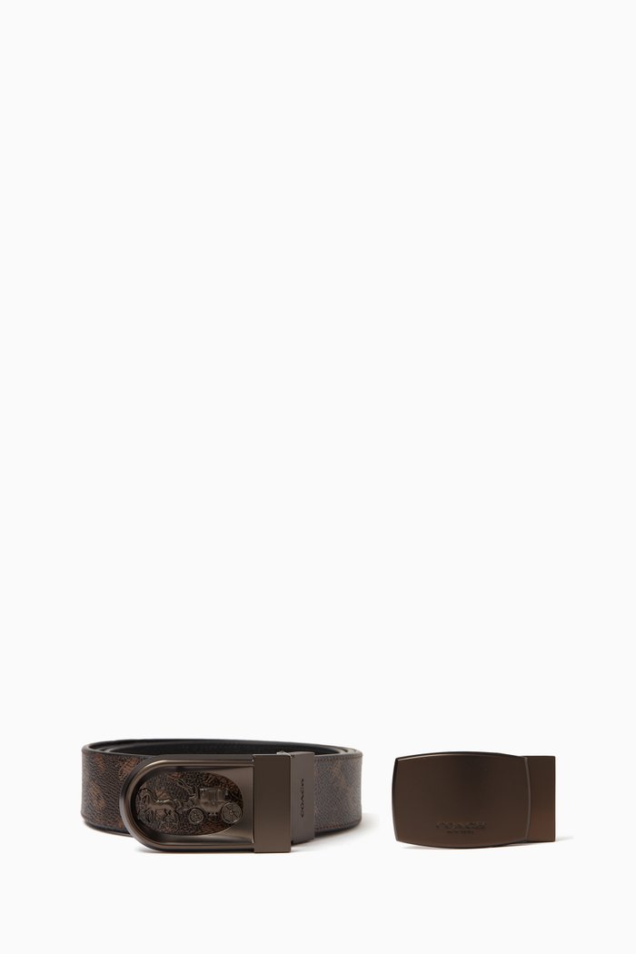 

Harness Buckle Reversible Belt, 38mm, Multicolour