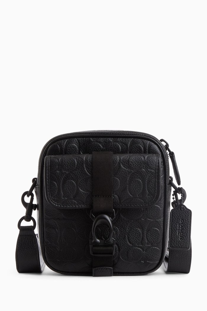 

Beck Crossbody Back in Signature Pebbled Leather, Black