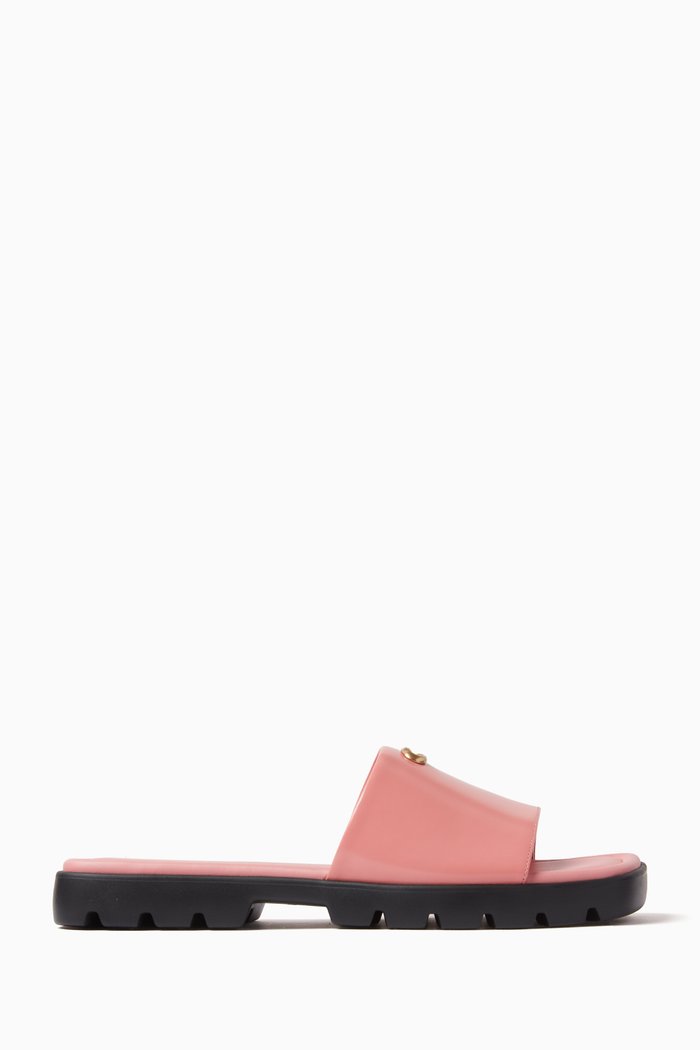 

Florence Sandals in Leather, Pink