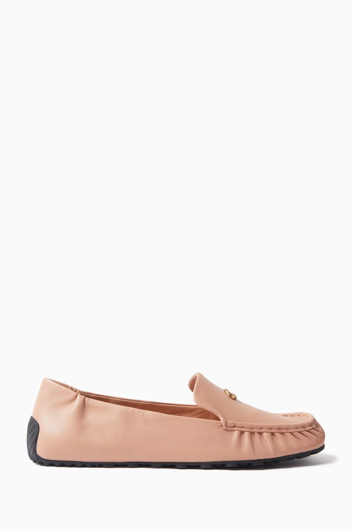 

Ronnie Loafers in Leather, Pink