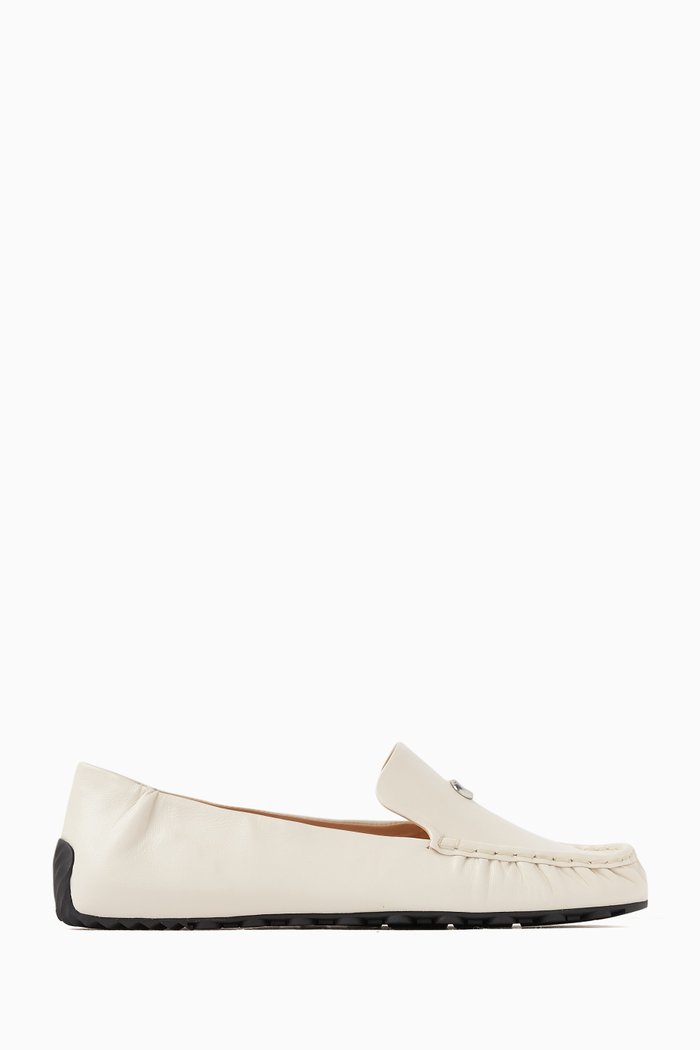 

Ronnie Loafers in Leather, White