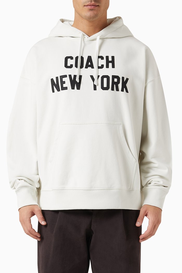 

Logo Hoodie in Cotton, Neutral