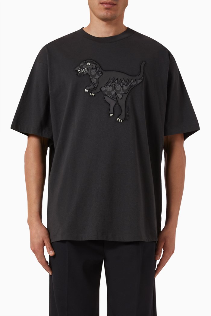 

Rexy T-shirt in Cotton, Black