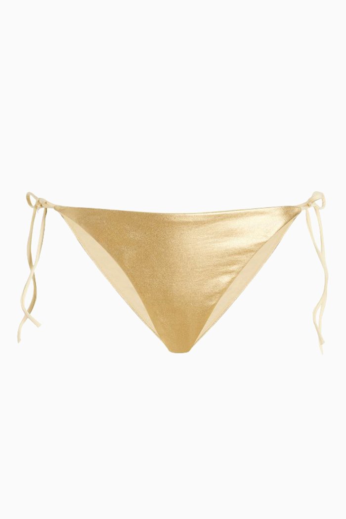 

The Pia Bikini Briefs, Gold