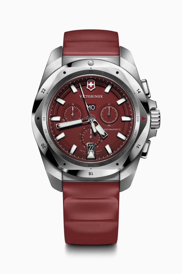 

I.N.O.X Chronograph Watch, 43mm, Red