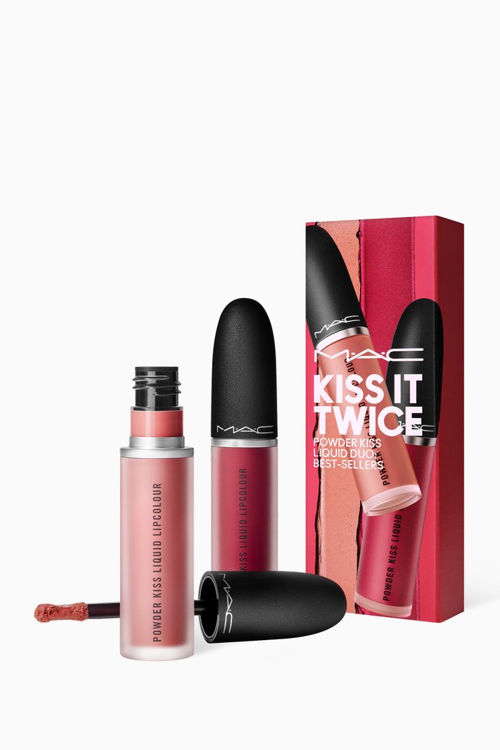 

Kiss It Twice Powder Kiss Liquid Duo, Colourless