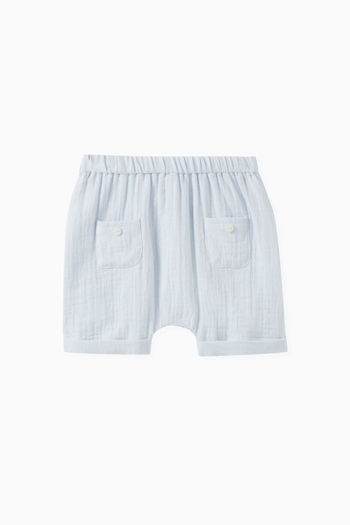 

Bloomer Shorts in Cotton, Blue