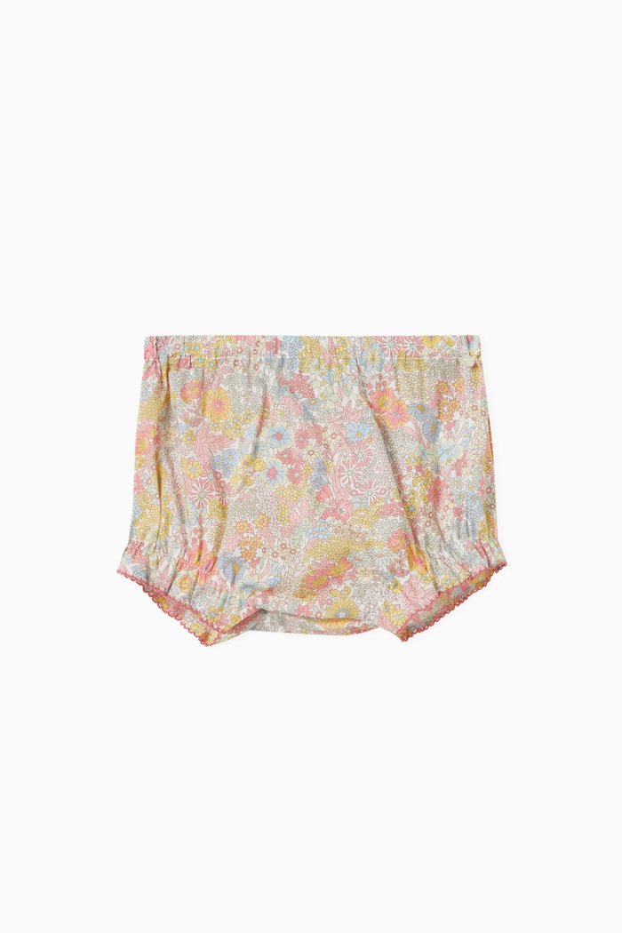 

Yellow Liberty Bloomer in Cotton