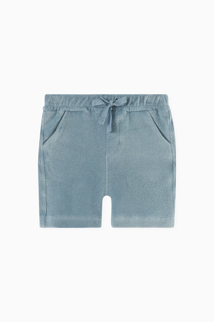 

Shorts in Cotton-Blend, Blue