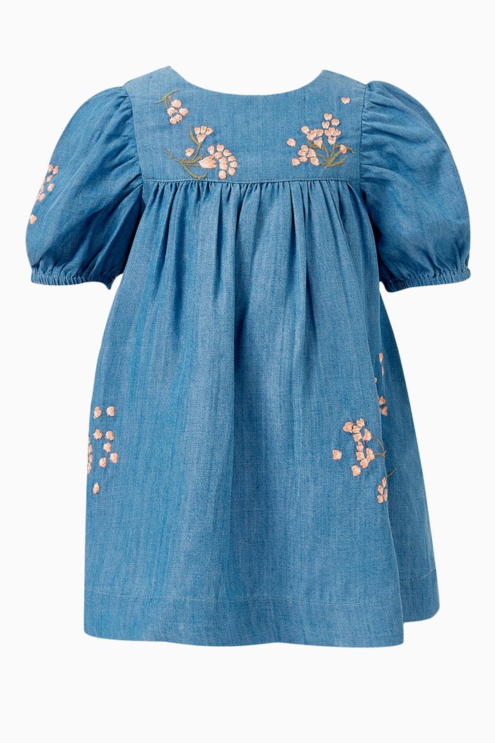 

Dress in Denim Chambray, Blue