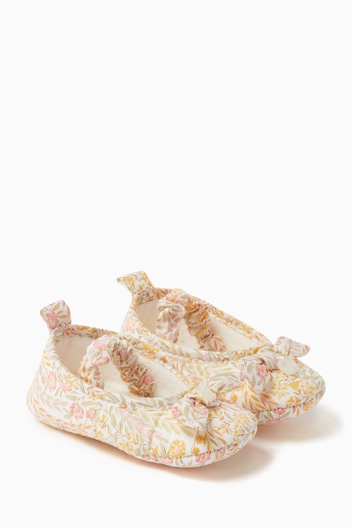 

Liberty Floral Booties, Pink