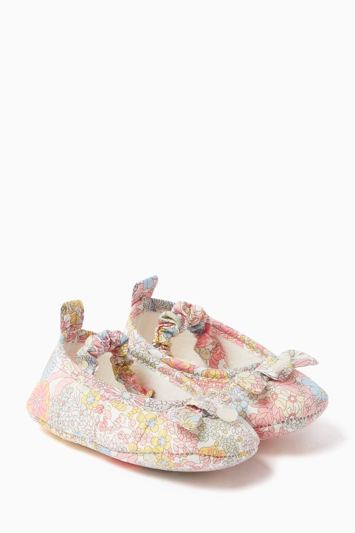 

Liberty Floral Booties, Yellow