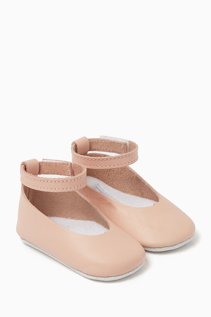

Leather Booties, Pink