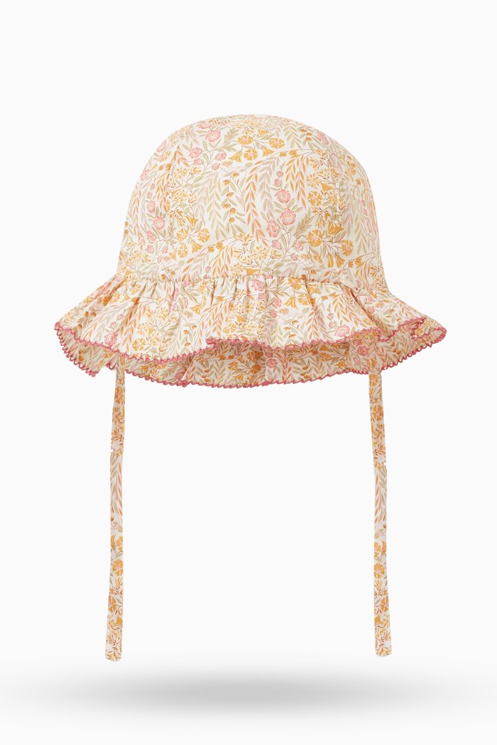 

Liberty Floral Bucket Hat in Cotton, Pink