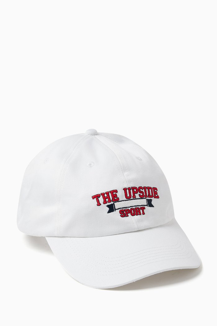 

Raquette Soft Cap in Organic-cotton Twill, White
