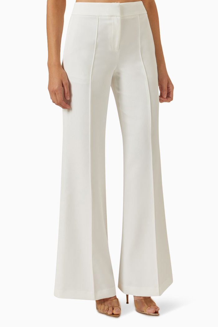

Nash Wide-leg Pants in Cady, Neutral