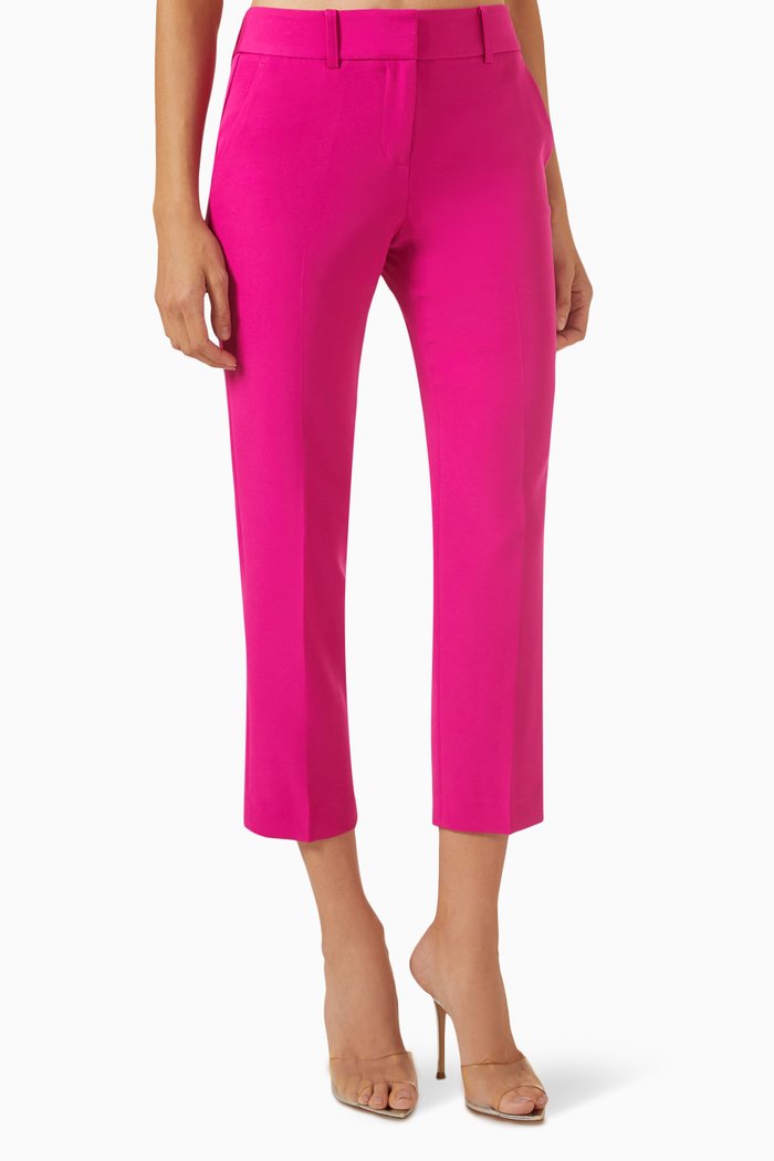 

Nicola Straight-fit Pants in Cady, Pink