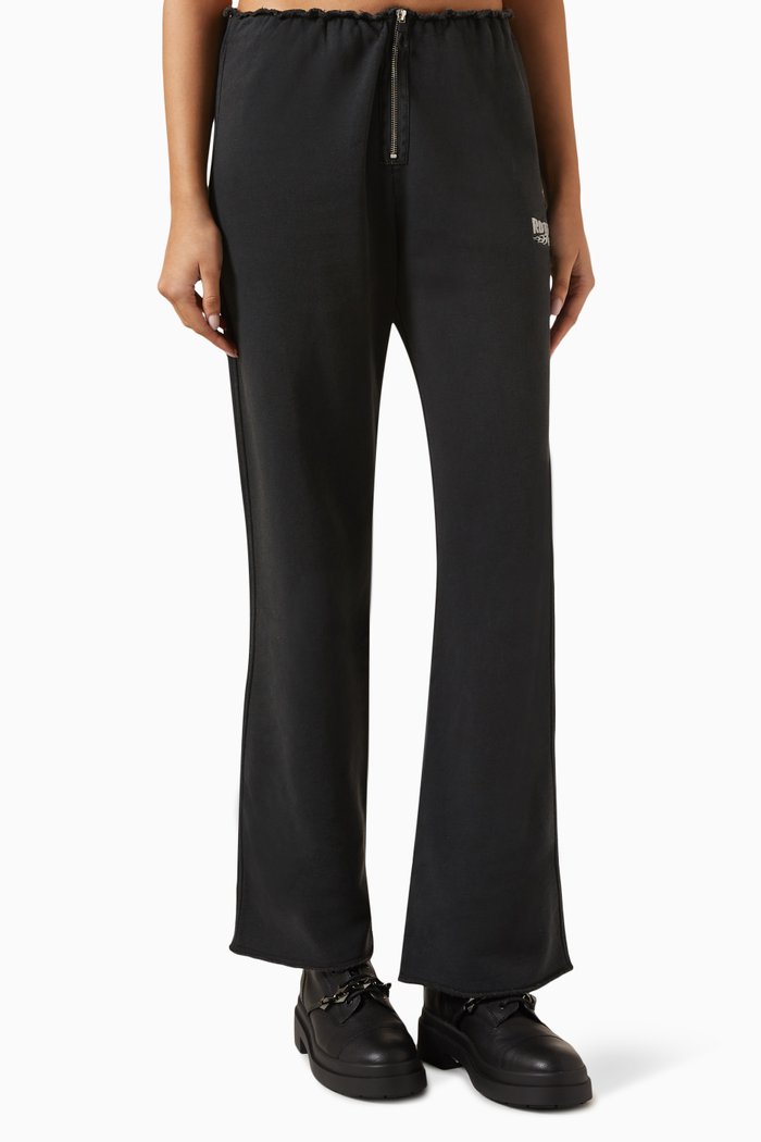 

Danicasa Sweatpants in Organic Cotton, Black