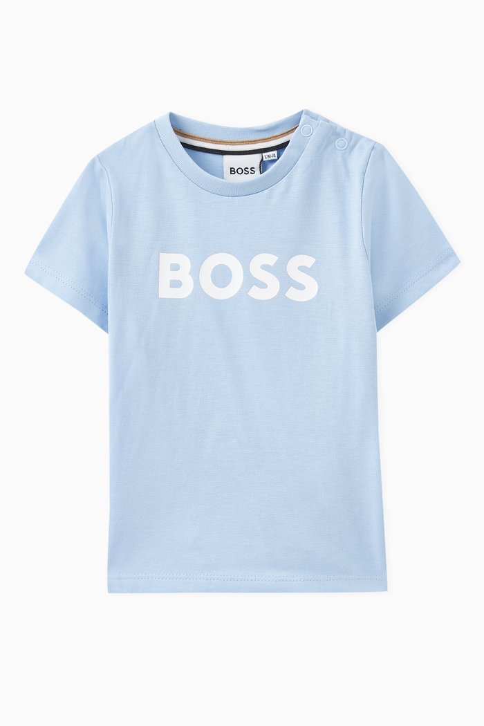 

Logo T-shirt in Cotton, Blue