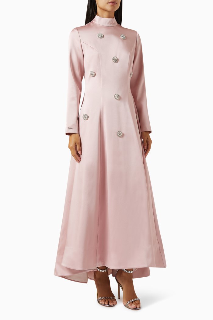 Andiana Embellished Maxi Dress, Pink