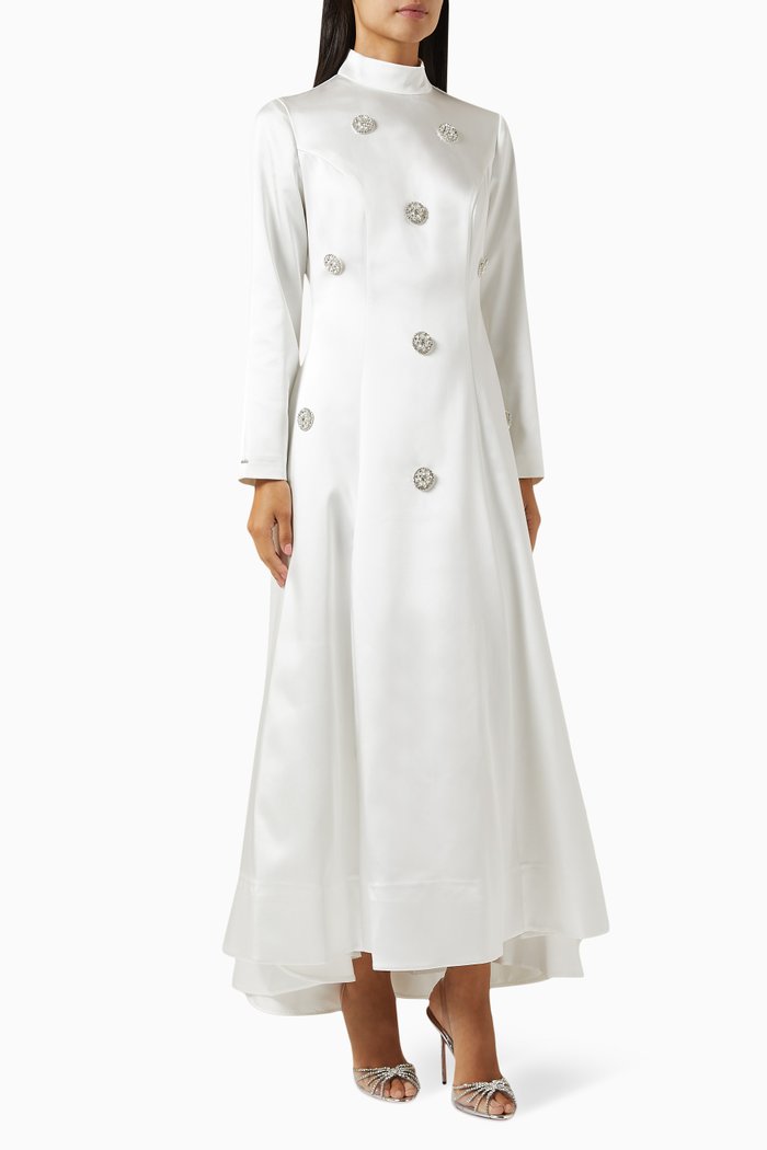 

Andiana Embellished Maxi Dress, White