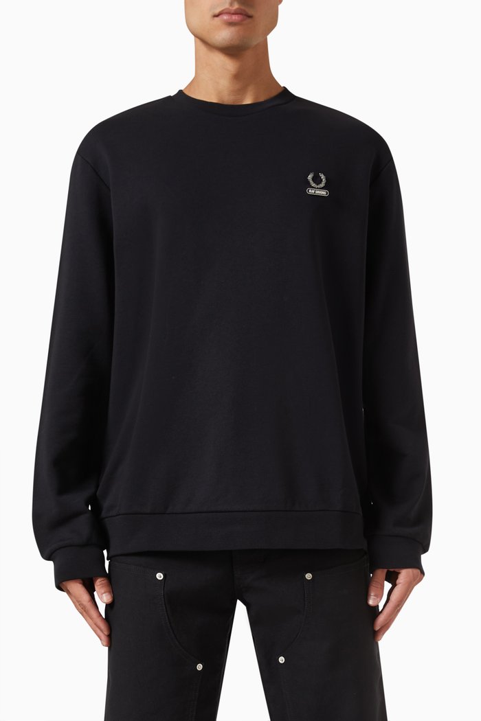 

x Raf Simons Sweatshirt in Cotton-jersey, Black