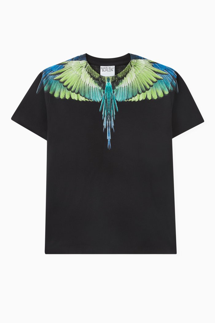 

Icon Wings T-shirt in Cotton-jersey, Black