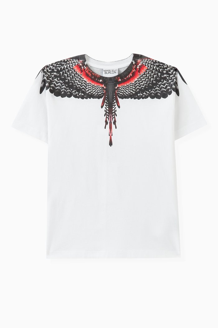 

Grizzly Wings T-shirt in Cotton-jersey, White