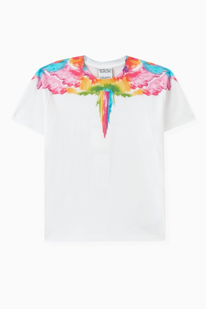 

Colourdust Wings T-shirt in Cotton-jersey, White