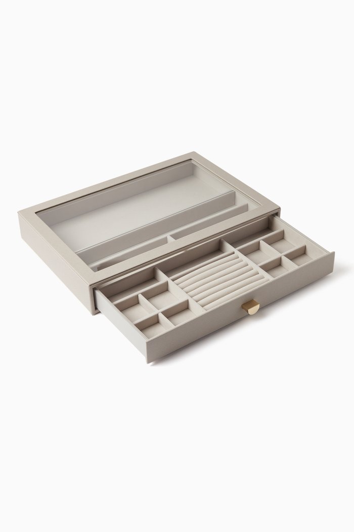 

Supersize Display Drawer Jewellery Box, Neutral
