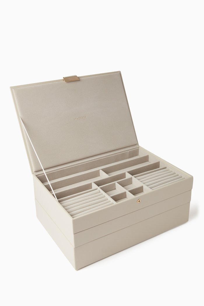 

Supersize 3-layer Jewellery Box, Neutral