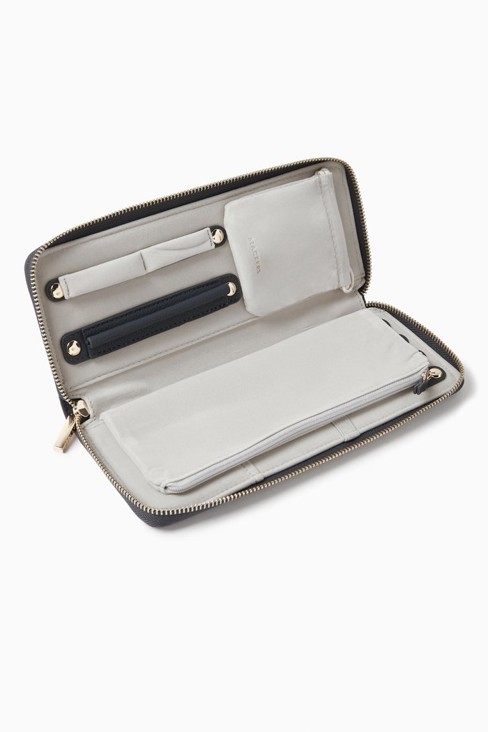 

Classic Jewellery Roll, Blue
