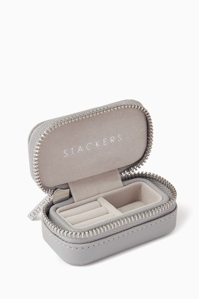 

Mini Zip Travel Box, Grey