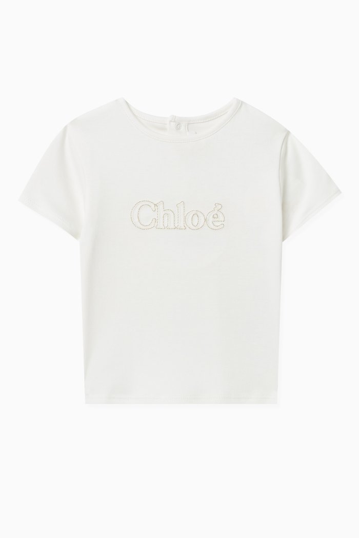 

Logo T-shirt in Organic Cotton Interlock, Neutral